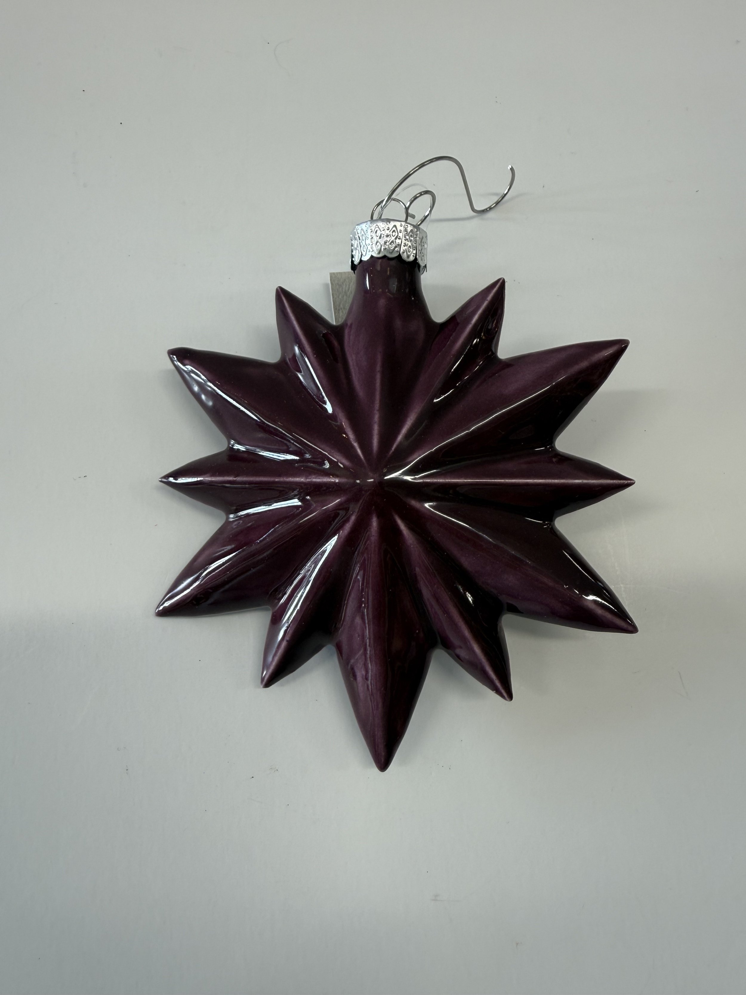 Purple Star Ornament