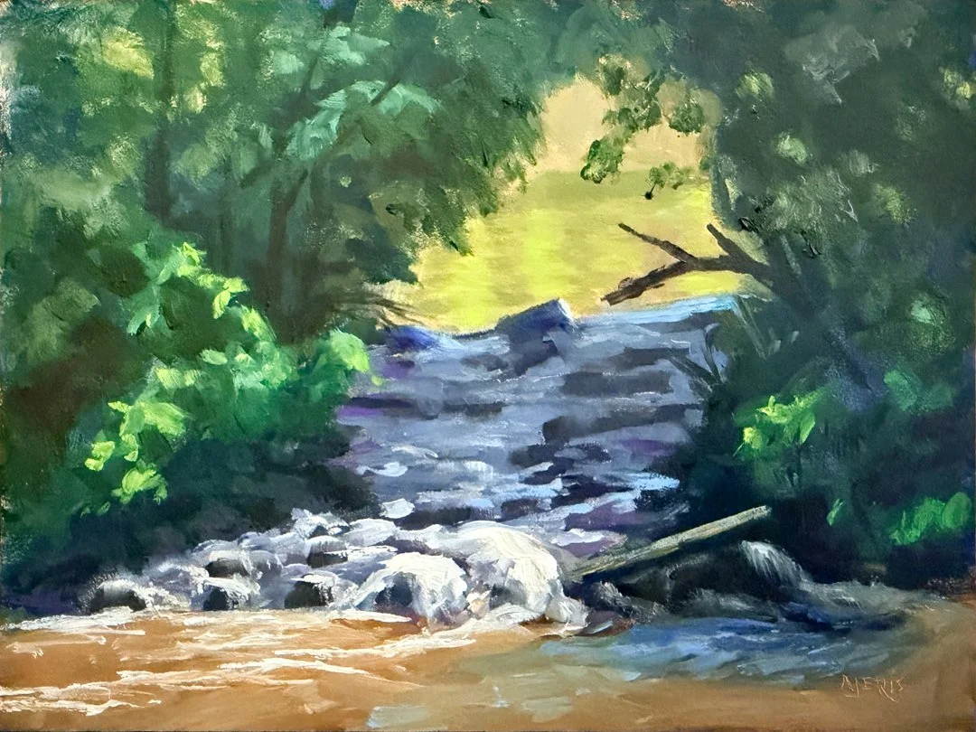 Red Cedar River (Williamston)
By Andrea Jeris

Oil
6×8