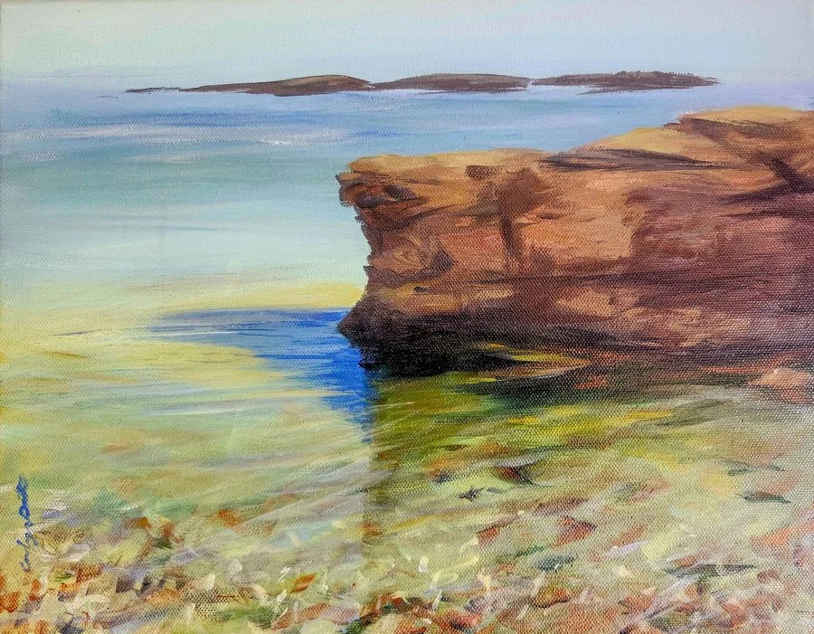 Presque Isle Sunshine
By Carolyn Damstra

Acrylic
11×14