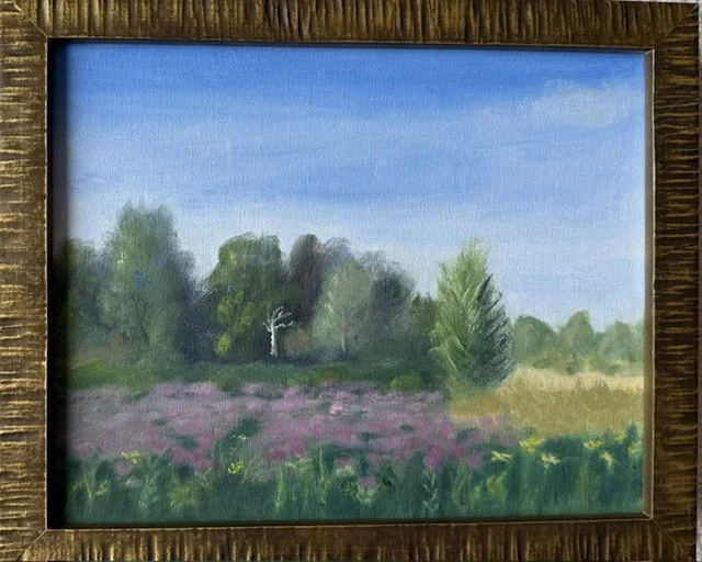 Joe Pye Weed at Corey Marsh
By Margo K. Smith

Oil
8×10