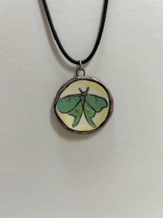 Moth Necklace