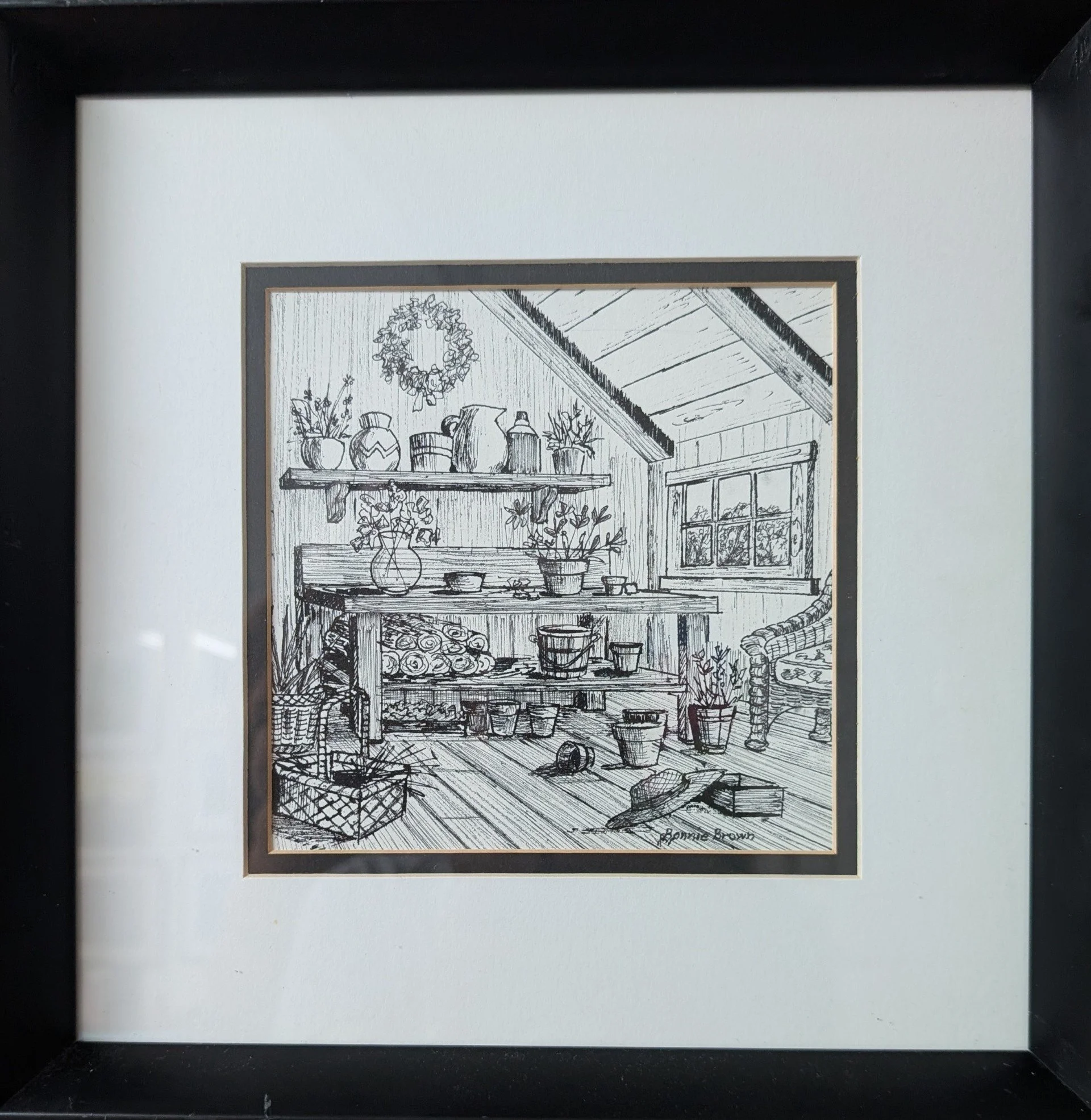 By Bonnie Brown

12x12
Screen Print, Pen & Ink