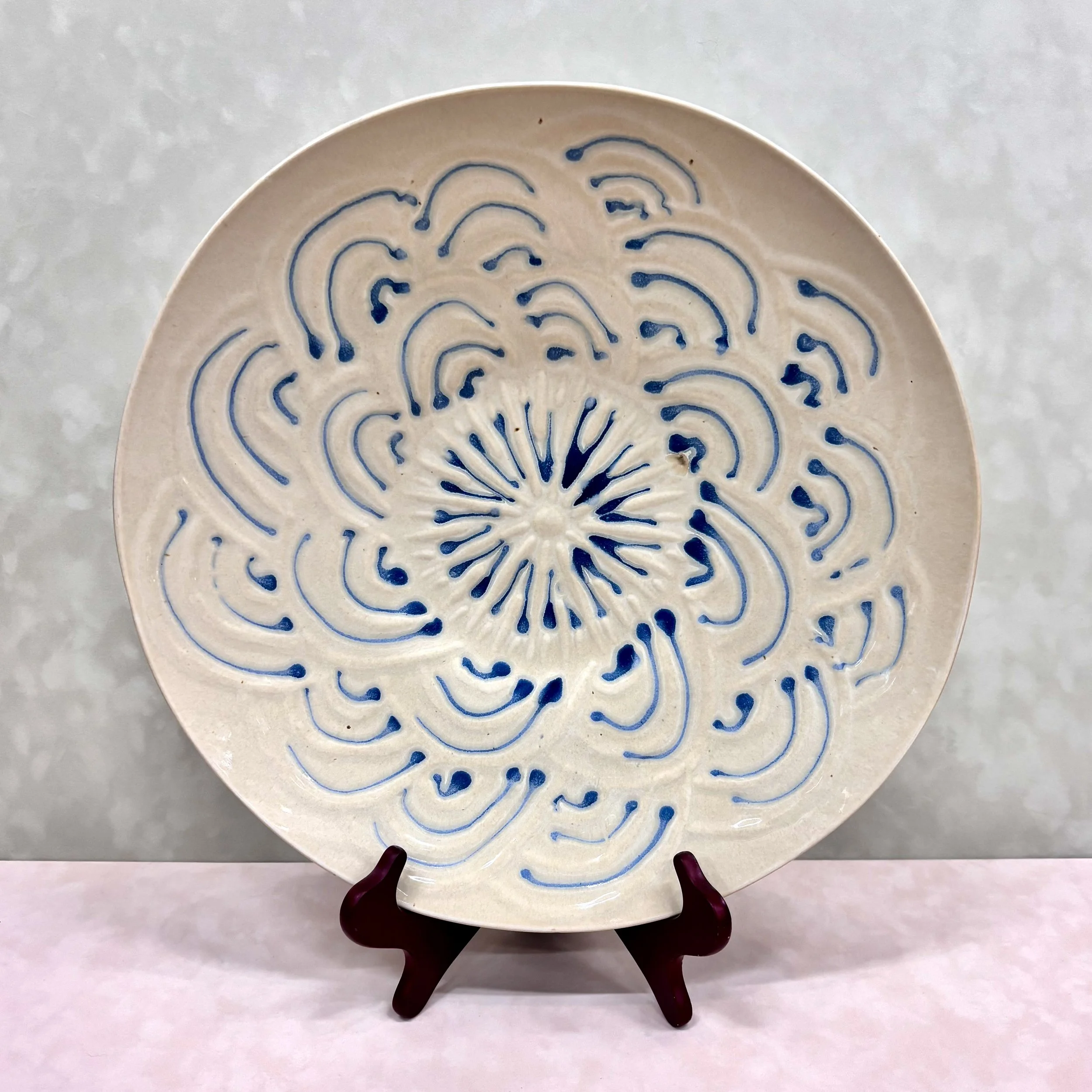 Large Scallop Bowl - Yellow Salt