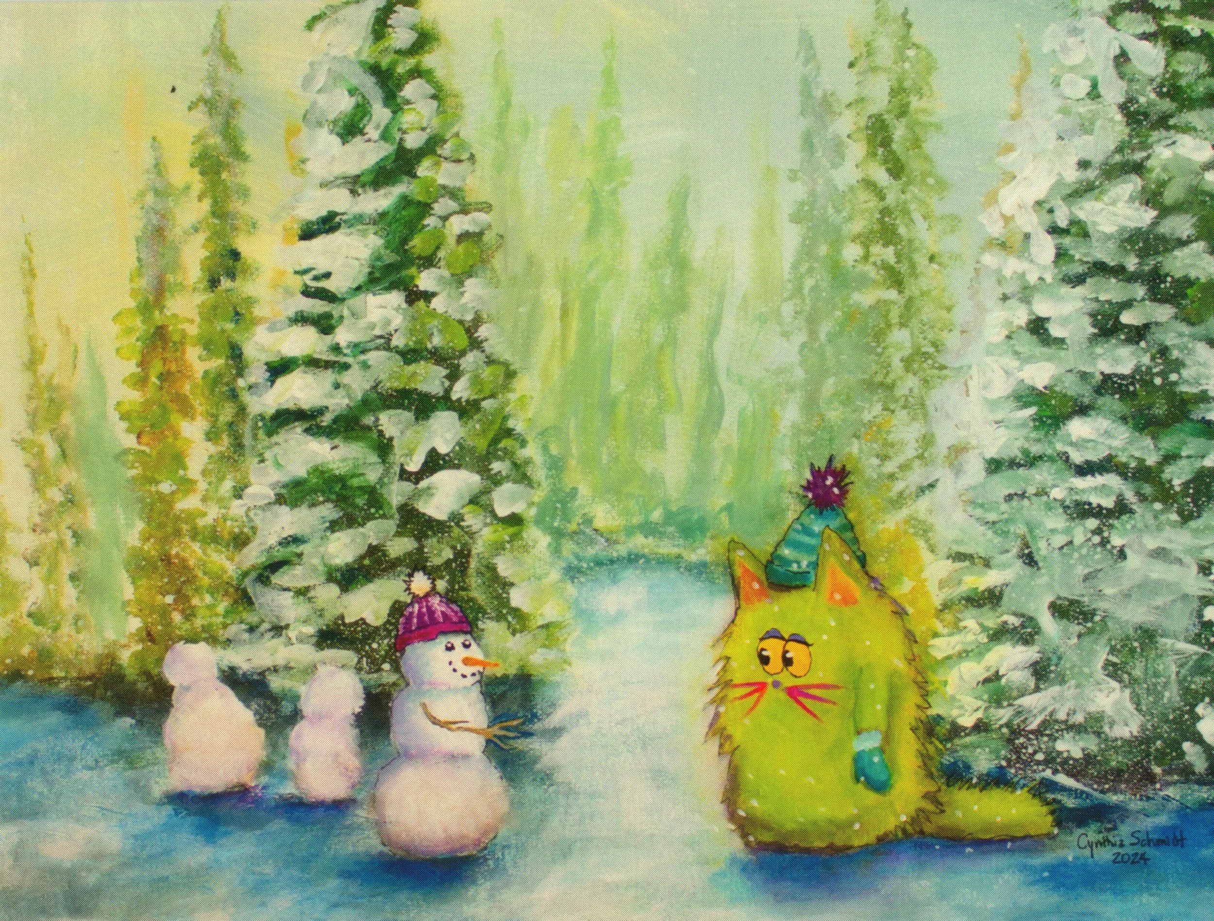 Making New Friends Card - Cindy Schmidt