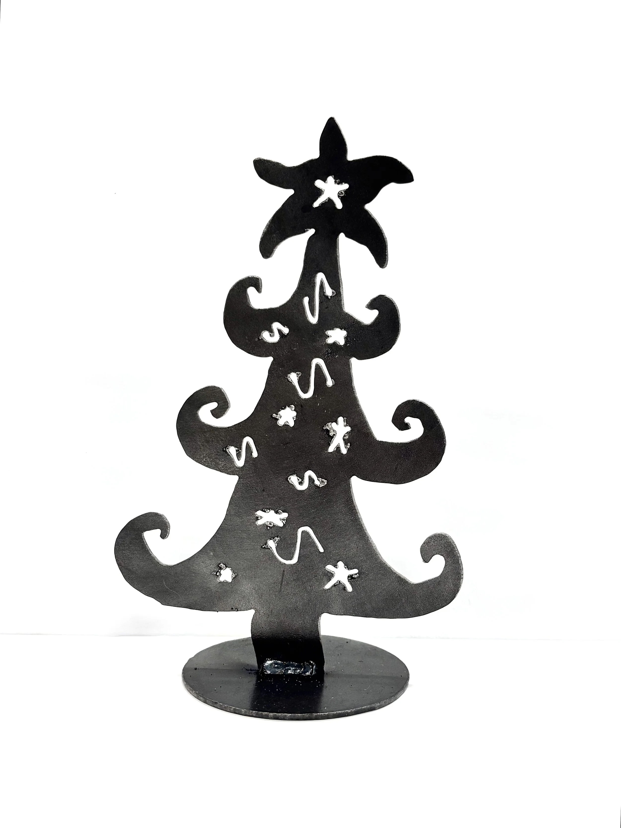 Metal Art - Wiggly Tree 7"