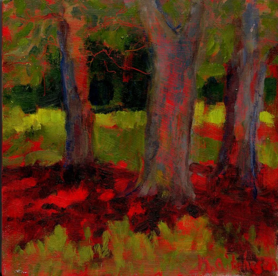 Red Shade Under Trees
By Nancy Aitcheson

Oil
8×8