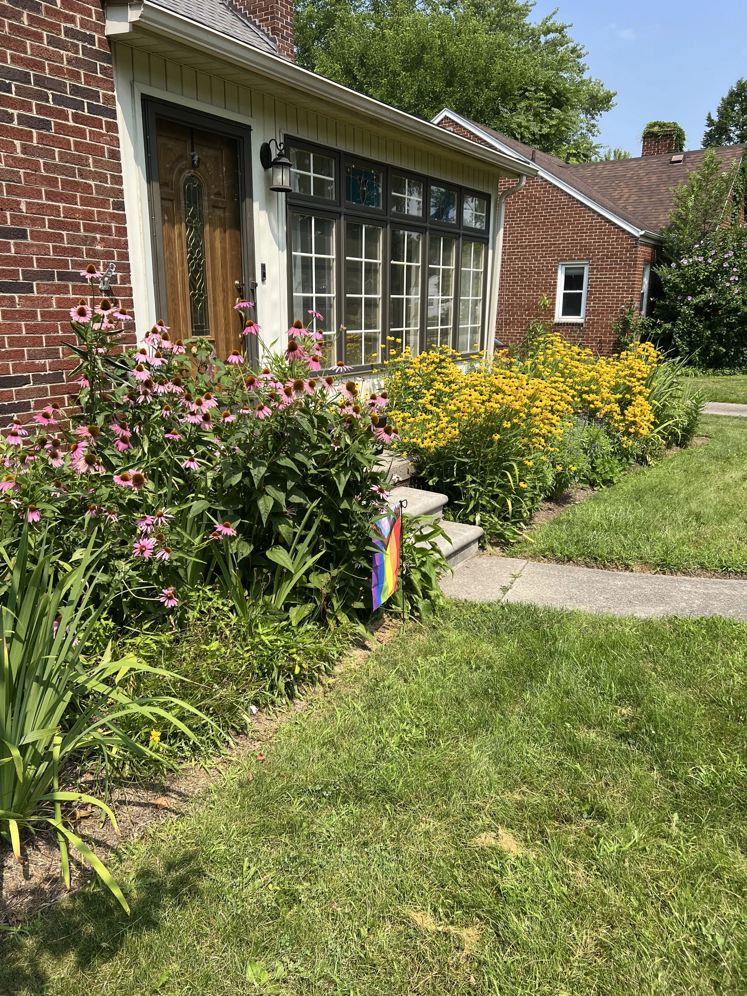 Colorful Cottage Garden