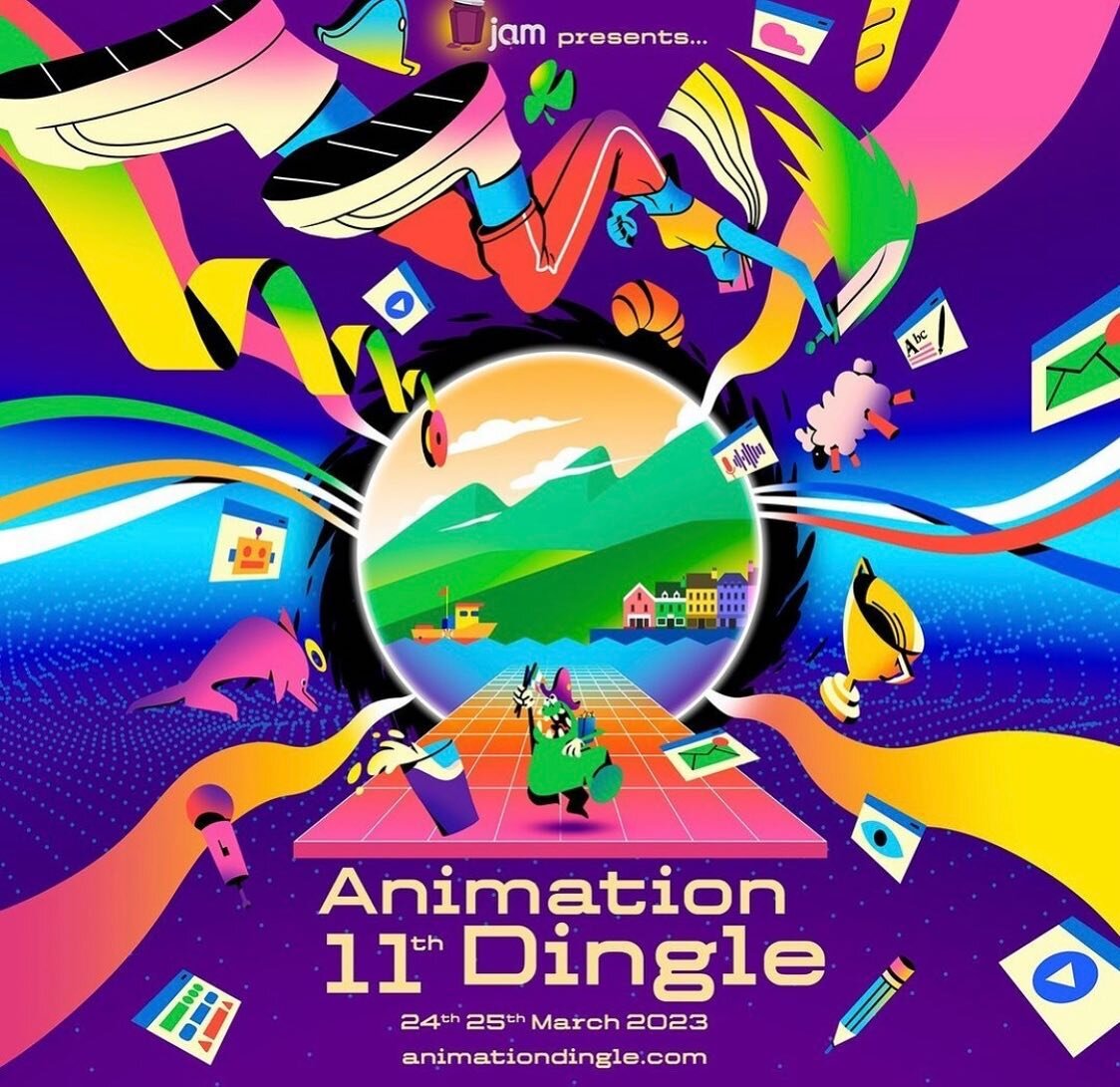 Looking forward to seeing everyone at @animationdinglefestival 🌊 ⛰️