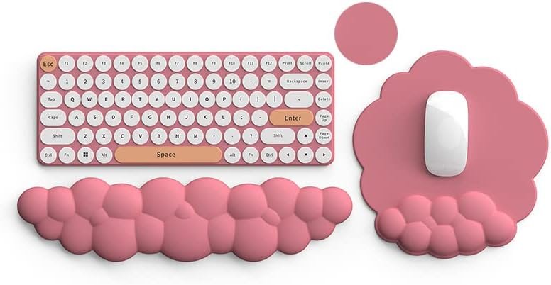 Cloud Keyboard Wrist Rest and Mouse Pad*
