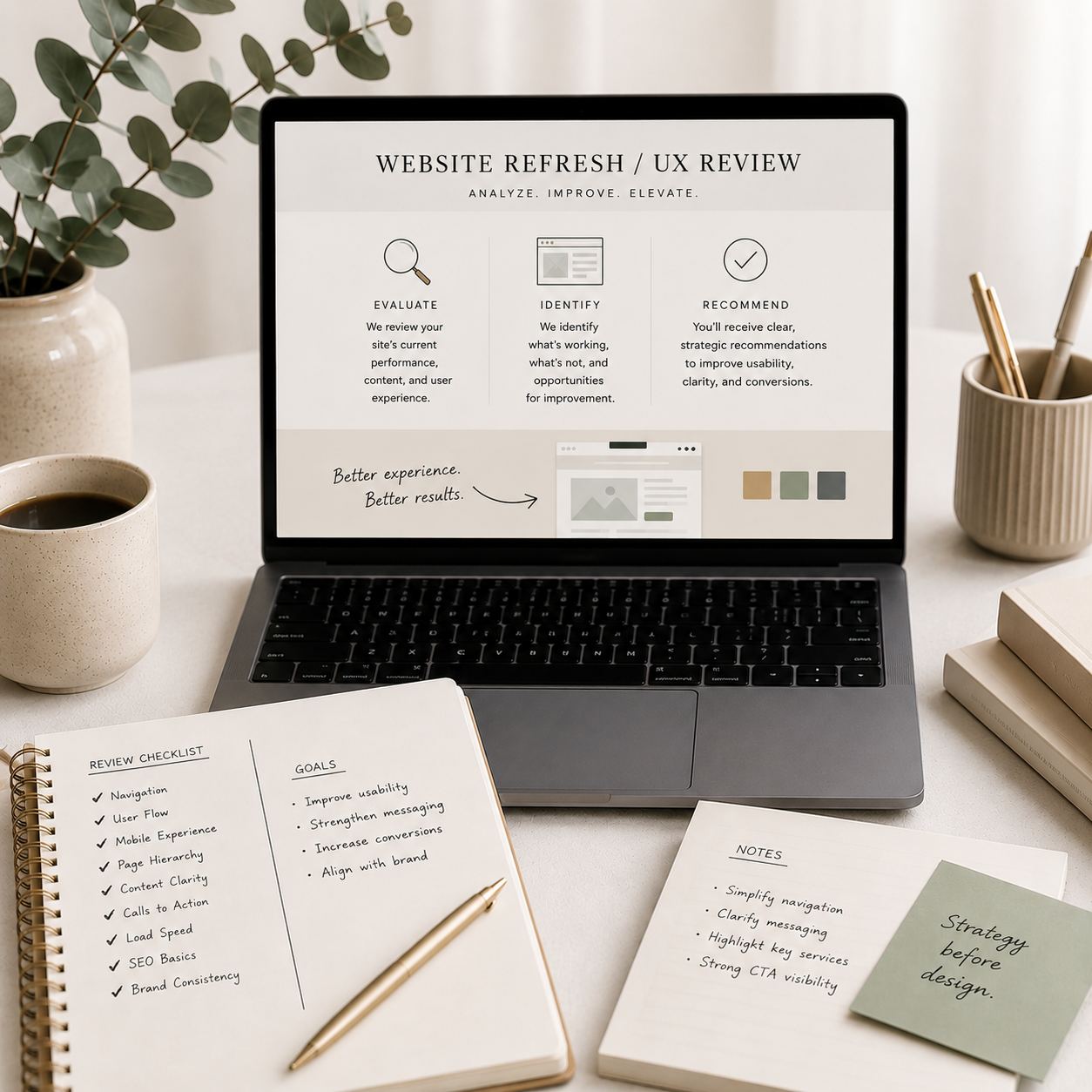 Website Refresh/UX Review