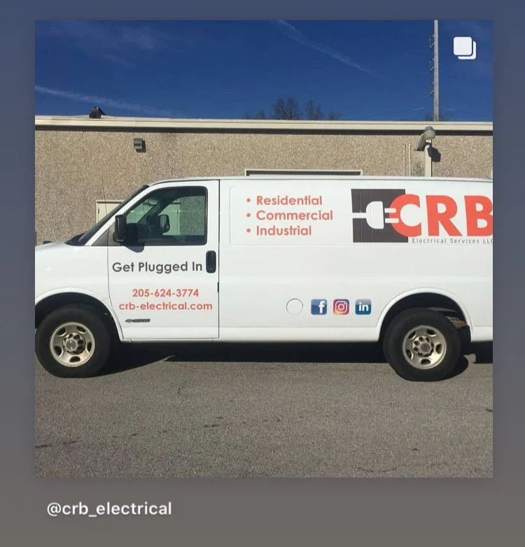 CRB Electrical Service Van
