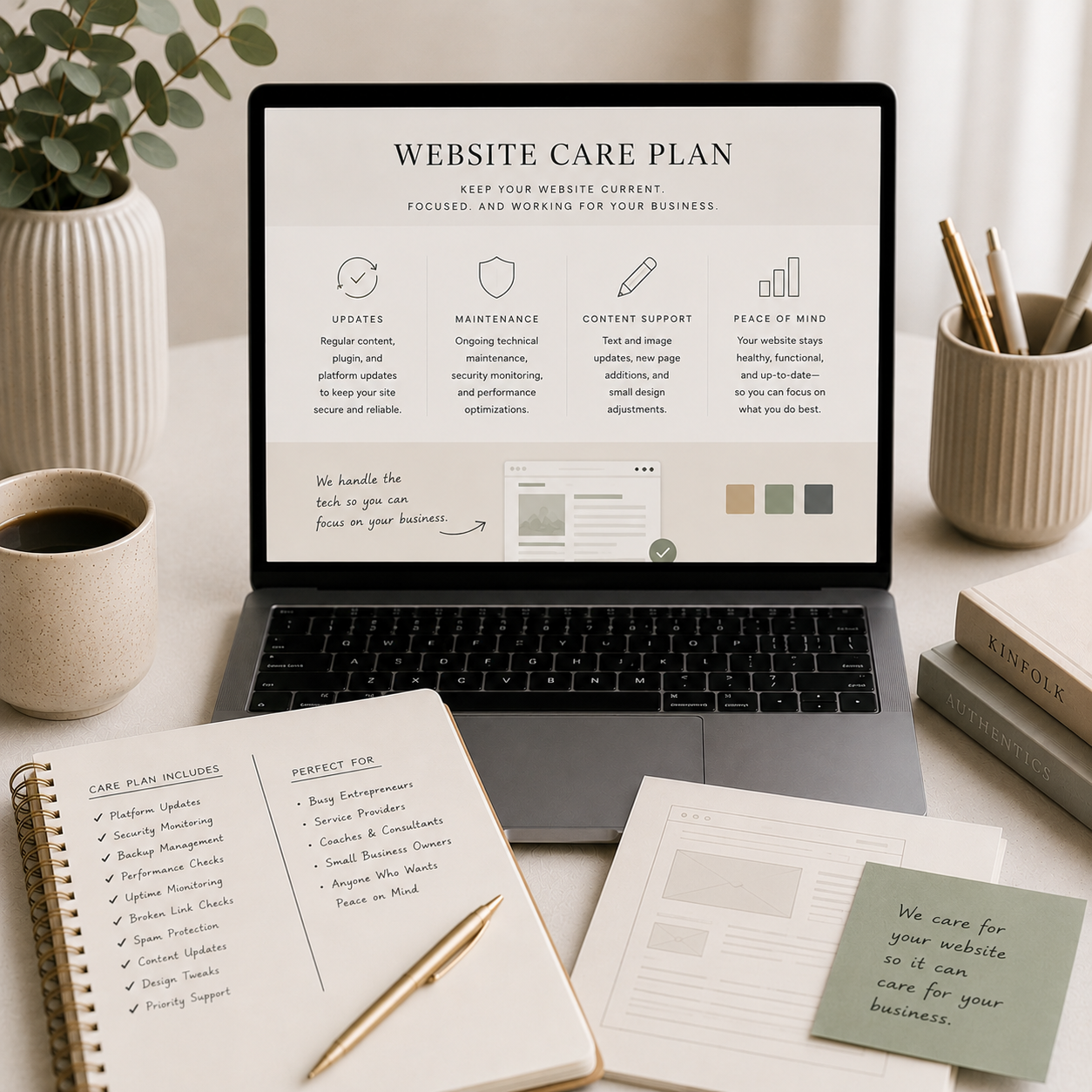 Website Care Plan