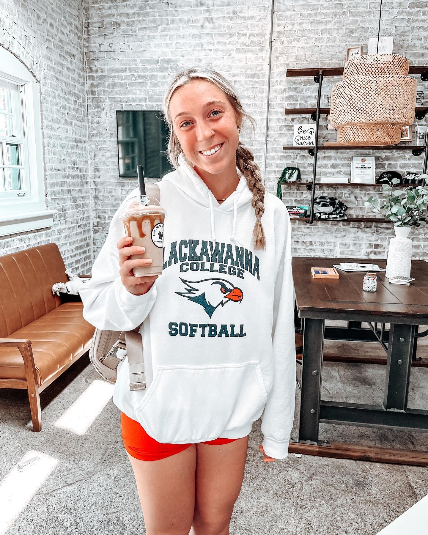 Another one of our favorite shakaristas is back for the summer, SWIPE to see what she was off doing the last couple months 🥎 

Excited for you to be shakin it up with us this summer Tess!

&amp; trust, although she was AWAY - she found a way to get 