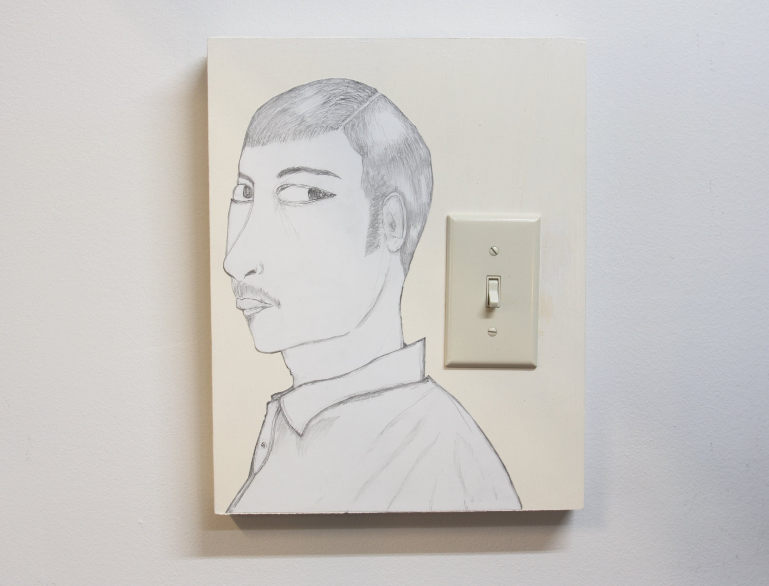 All The Light We See, Mix Media on wood panel, 11 x 14 in.