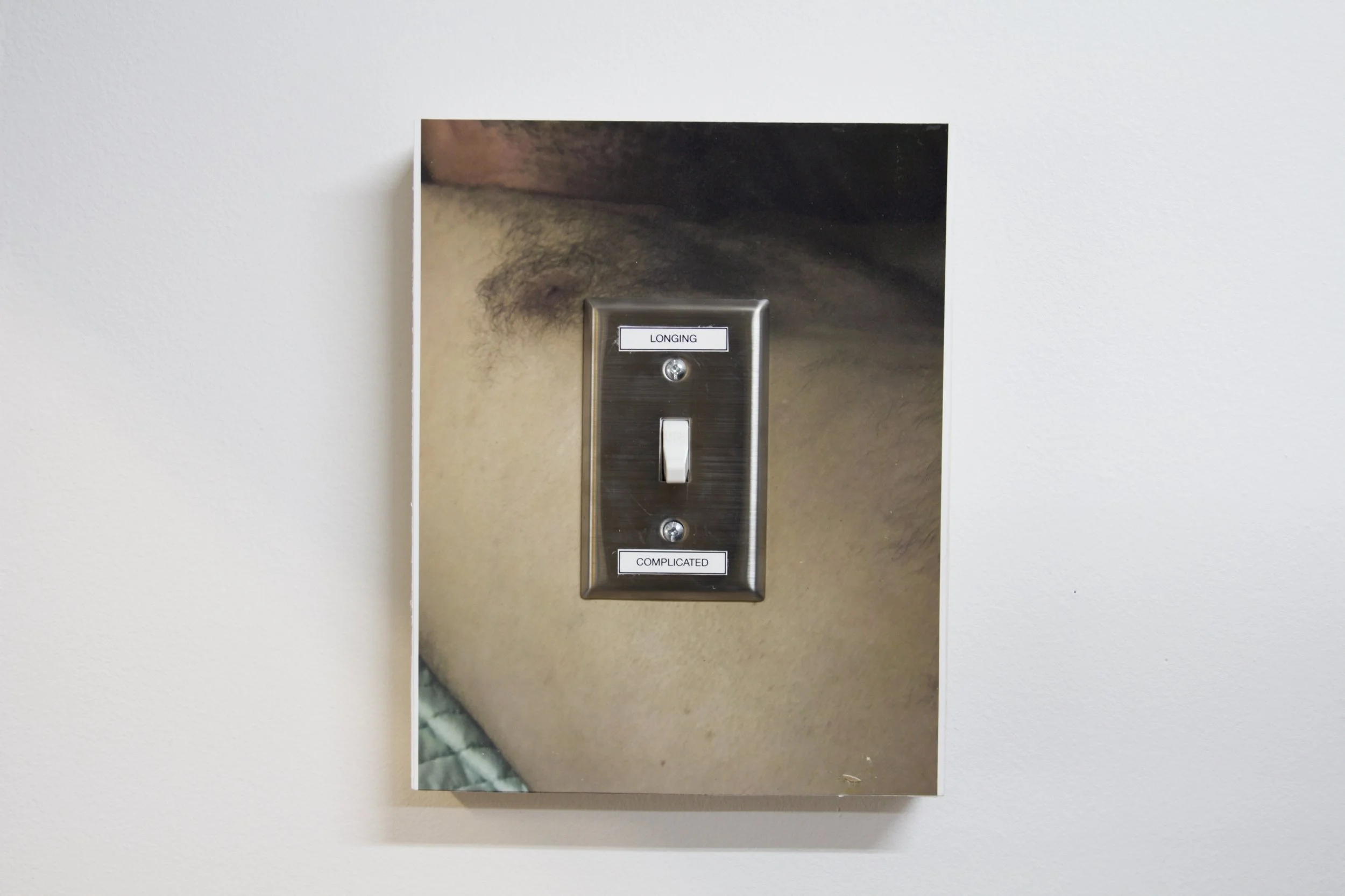 Complicated/Desire, mix media on wood panel, 8 x 10 in