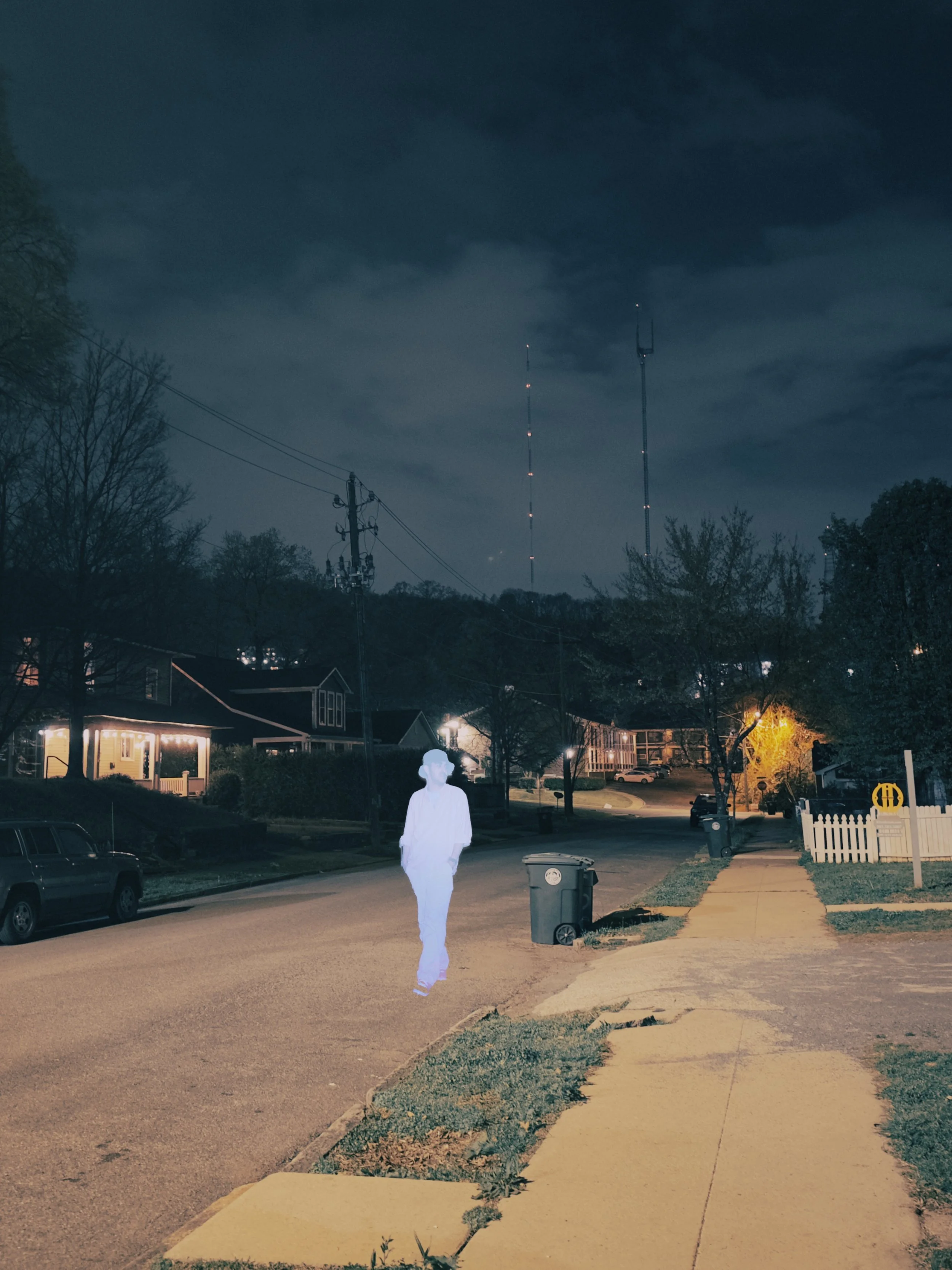 The Ghost of Glen Iris, inkjet print on paper (12 x 8 in)