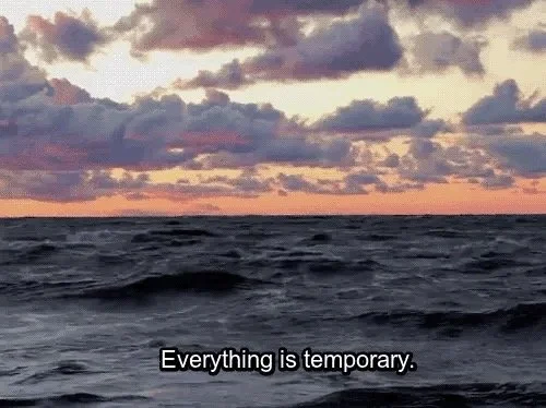 Everything is temporary, film still inkjet print on paper (14 x 11 in)