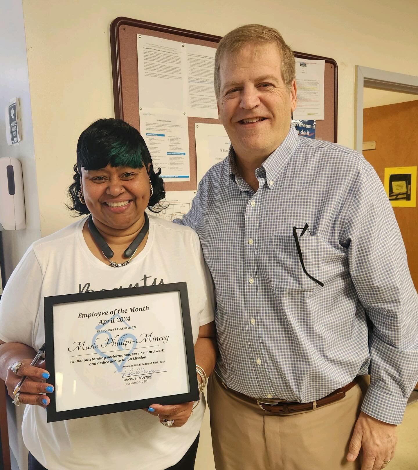 Our Employee of the Month for April is Marlo Phillips-Mincey!

Marlo stands out for her exemplary case management skills, consistent positivity, and robust collaboration with administrators, colleagues, and clients. Her dedication and creativity not 