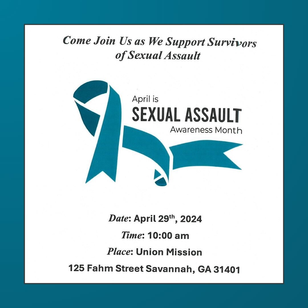 🔊 Join us next Monday for a powerful event in honor of Sexual Assault Awareness Month, brought to you by the Union Mission Counseling Department. 💙 Get ready for enlightening talks delving into the mental and physical dimensions of sexual assault.
