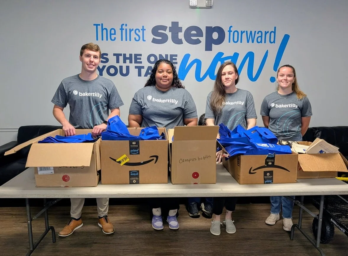 A huge thank you to the generous Baker Tilly team for assembling and distributing hygiene bags to guests at our Day Center. Your kindness brings comfort, dignity, and hope to those we serve. 

Want to make an impact? Visit unionmission.org to learn h