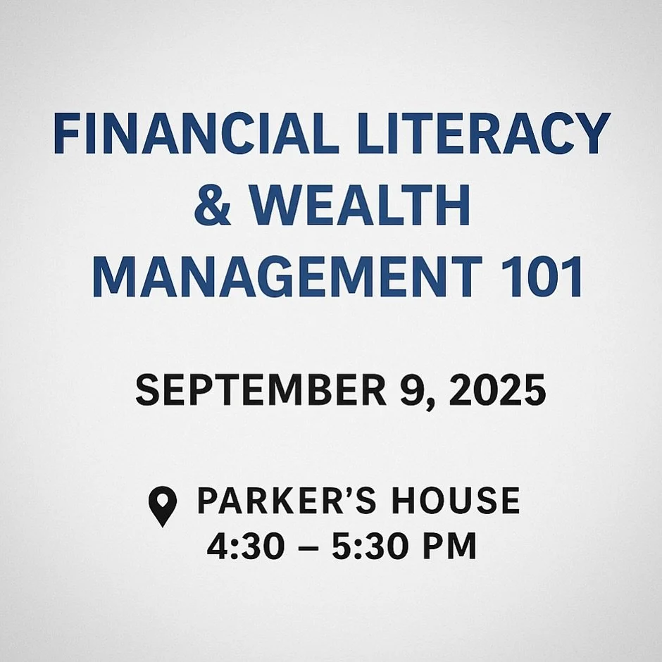 📅 Join us for Financial Literacy &amp; Wealth Management 101 at Union Mission&rsquo;s Parker&rsquo;s House.

Date: September 9, 2025
Time: 4:30 &ndash; 5:30 PM
Location: Parker&rsquo;s House, 120 Fahm St, Savannah, GA 31401

Learn how to:

&bull; Ta