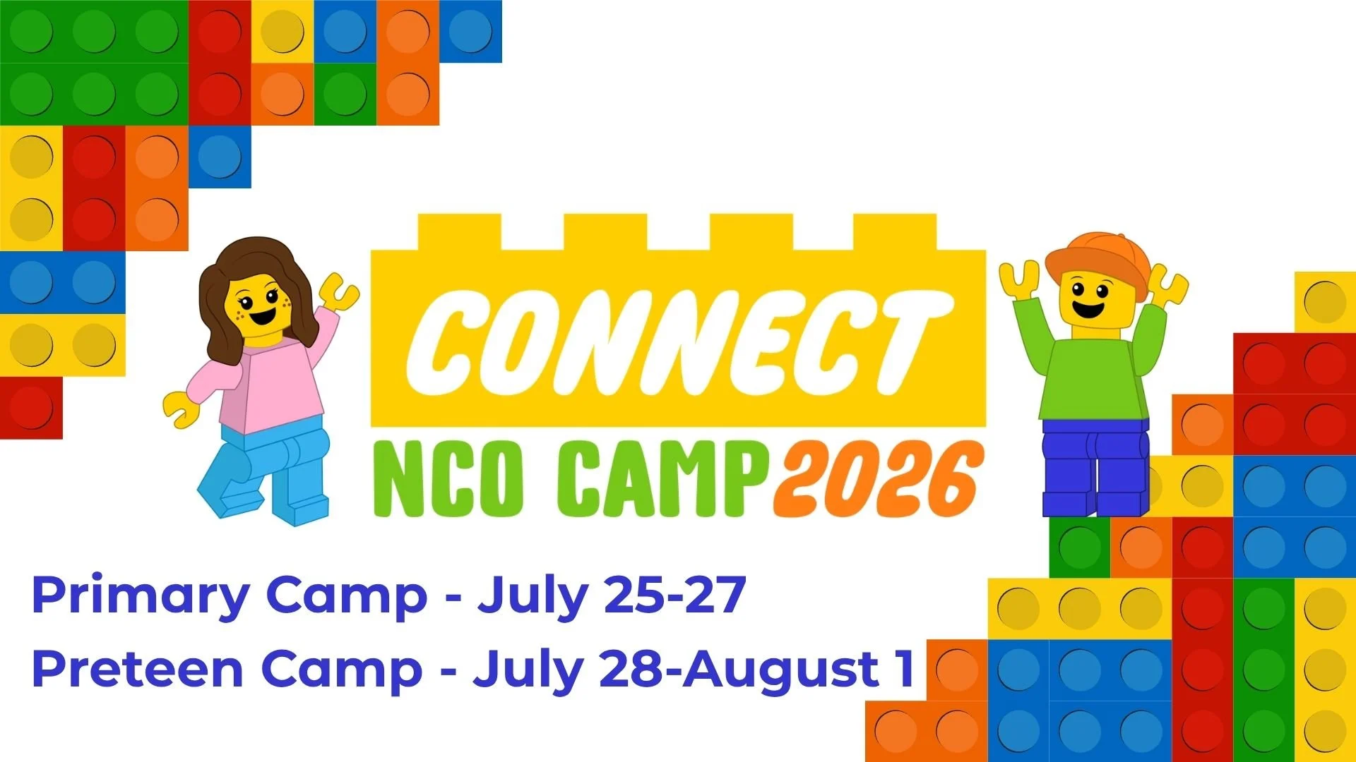 Camp season is almost here! NCO Kids Camp is coming this summer to Pleasant Valley Ranch in Perrysville, Ohio - and this year's theme is Connect!
Kids from across North Central Ohio will come together for worship, new friendships, and days packed wit