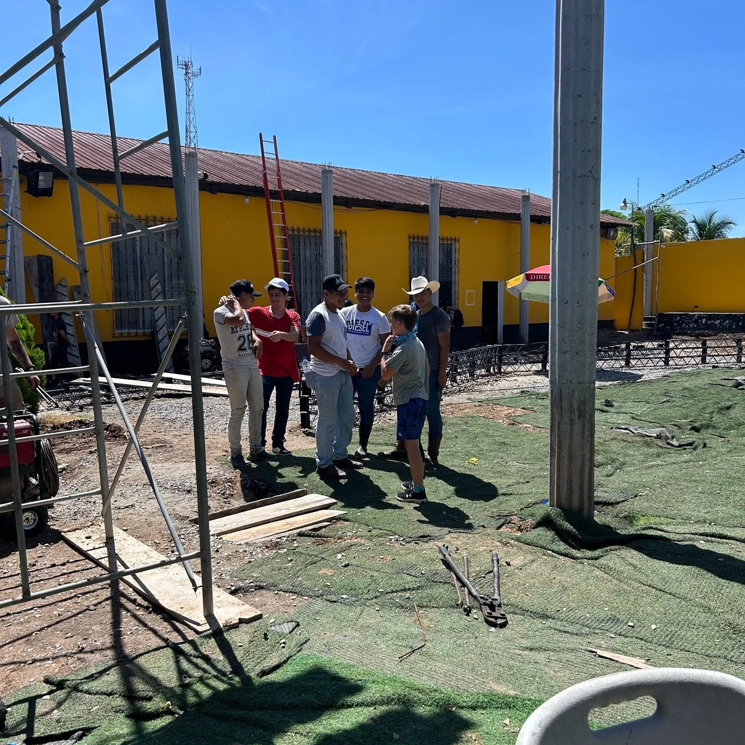 In San Antonio Sej&aacute;, Guatemala, many families live day to day, relying on day labor and whatever work is available. June 16-24, 9 people from New Life joined a team from New Start Church to build a roof shelter over the church's green space.
T