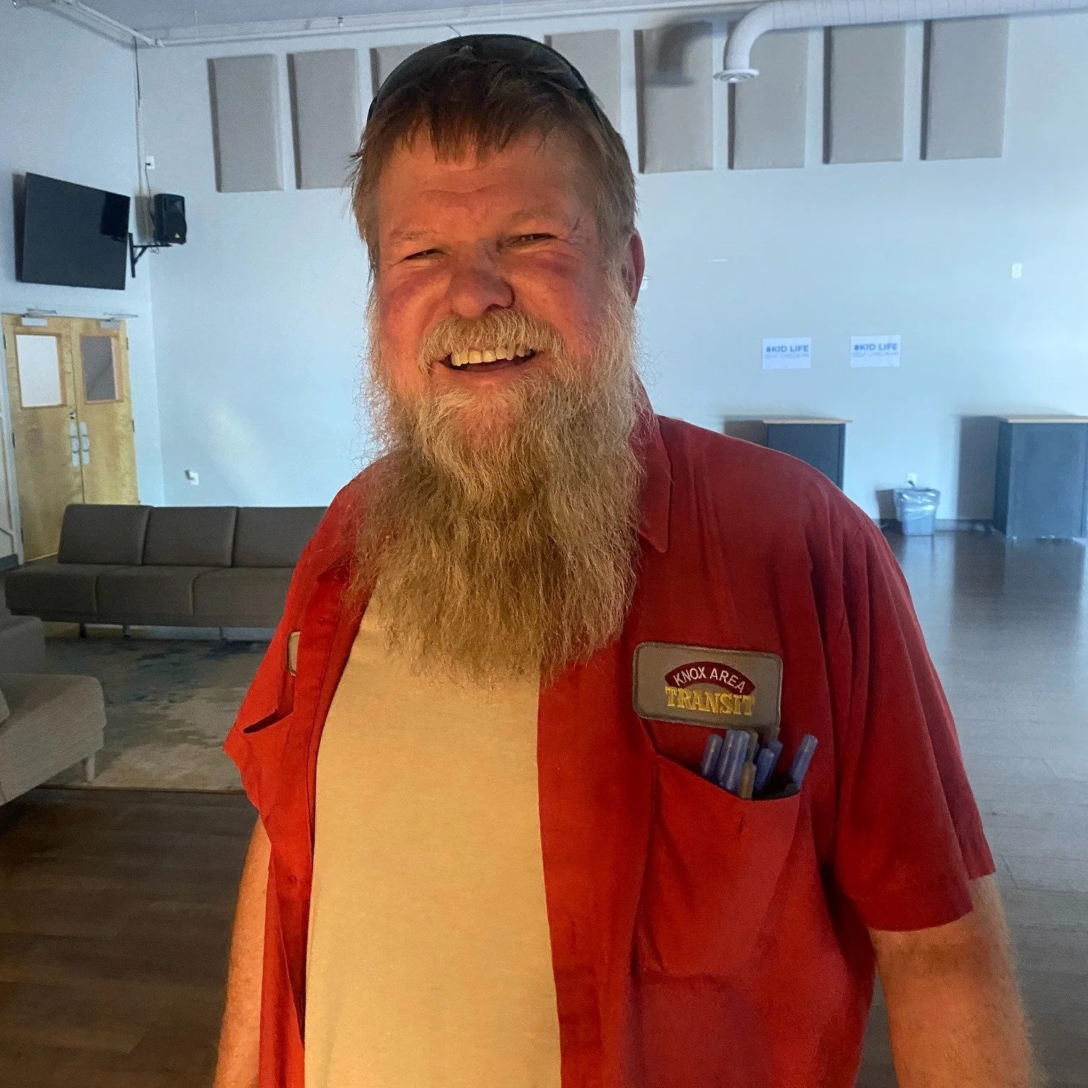 Thank you Jeff Arnette for being one of our many behind-the-scenes team members - each week making sure the auditorium seat back pockets and QR code stickers are in good shape. We are grateful you are part of the Life Team as we bring Hope For Genera