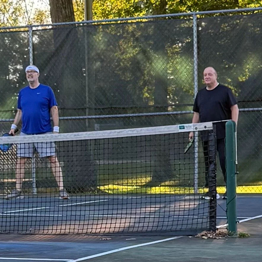 Pastor Evan hosted a Pickleball Night for our young adults, and it was a blast. About 15 teams hit the courts, plus plenty of friends cheering from the sidelines. 

Fun, exercise, a little friendly competition, and most of all, community. This is wha
