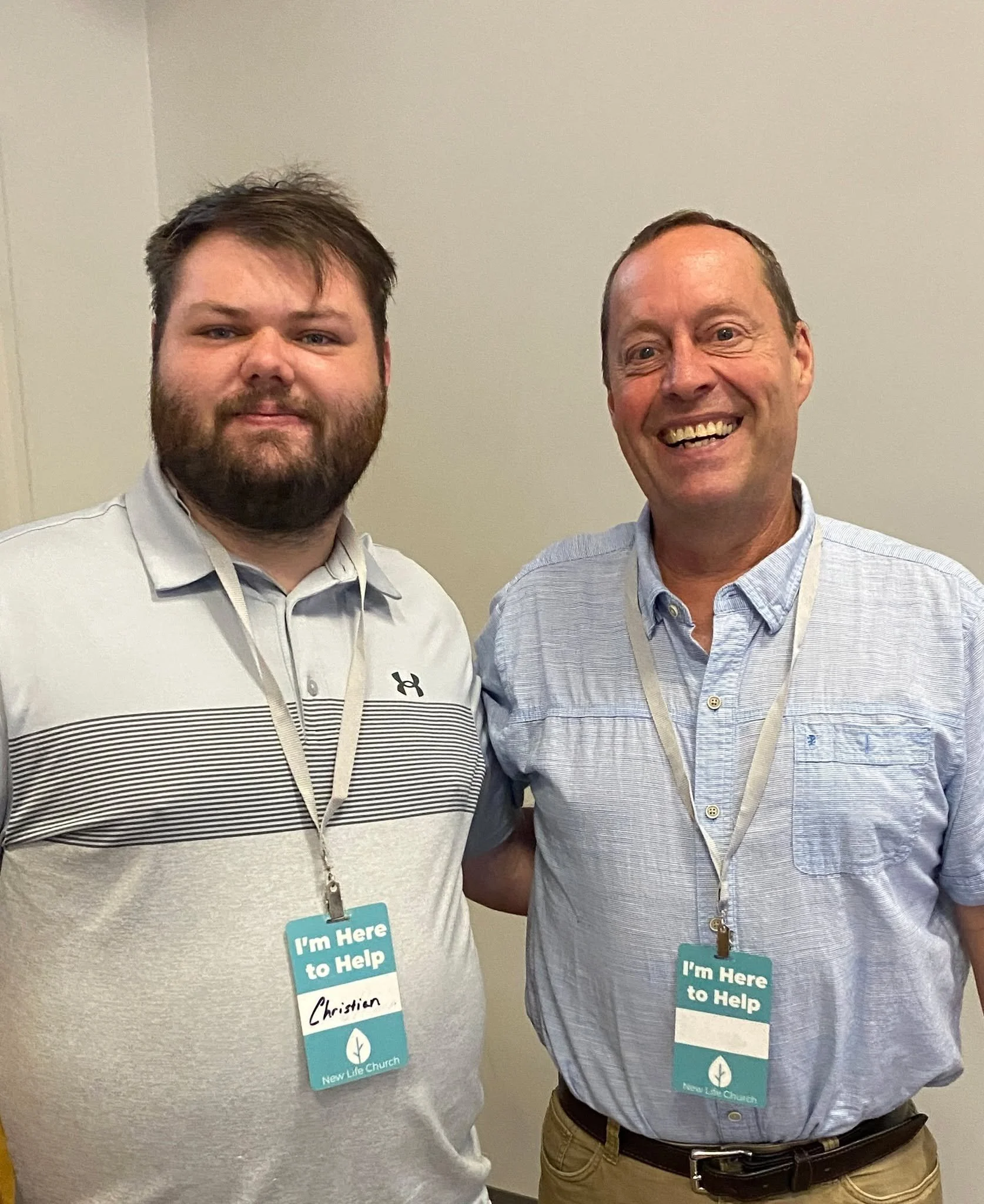 Thank you Chris, Renee, Christian &amp; Cadan Pieper for being so welcoming on our connections team, and the other ways you serve on the Life Team as we bring Hope For Generations! ❤