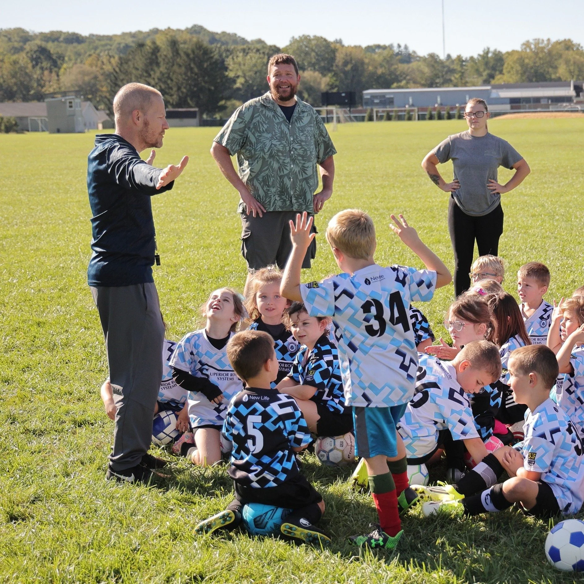 Thank you, Eric Browning and Grace Neighbarger, for serving with All Out Sports! ⚽

Eric is our U6 Juniors Program Director and has been with us for eight seasons of soccer. Eric watched his own kids grow up playing soccer here in Mount Vernon, and w