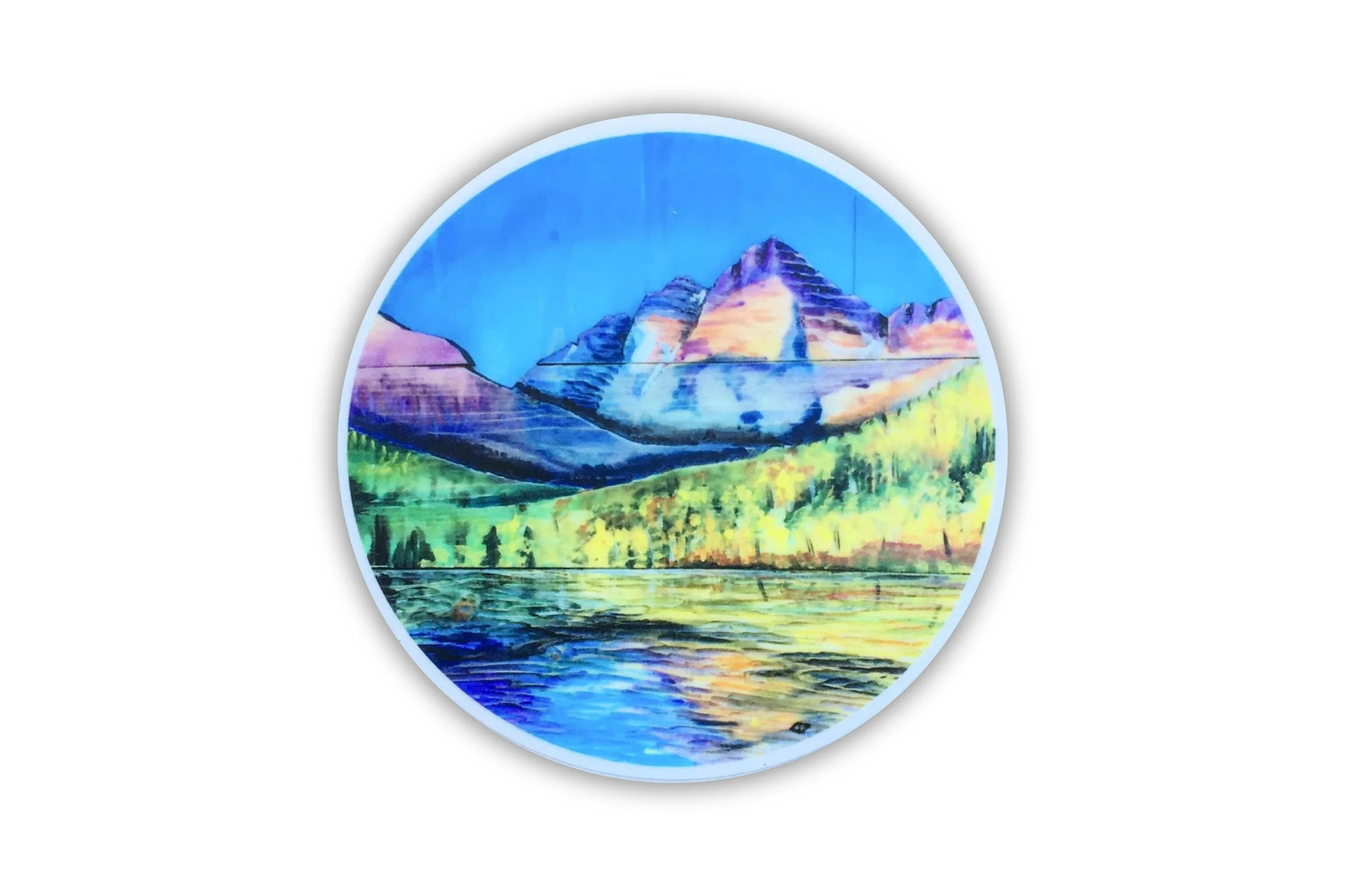 Maroon Bells Sticker