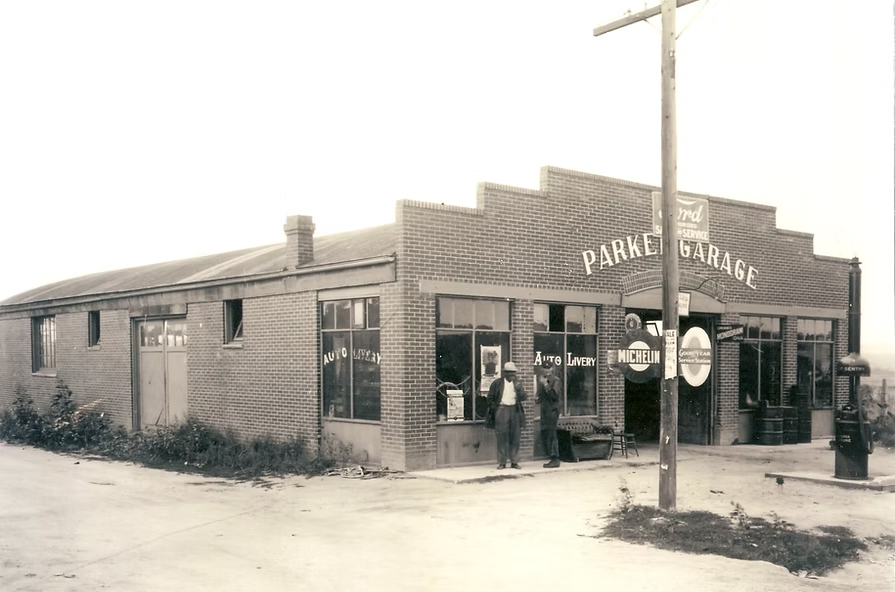 Parker Garage automotive landmark