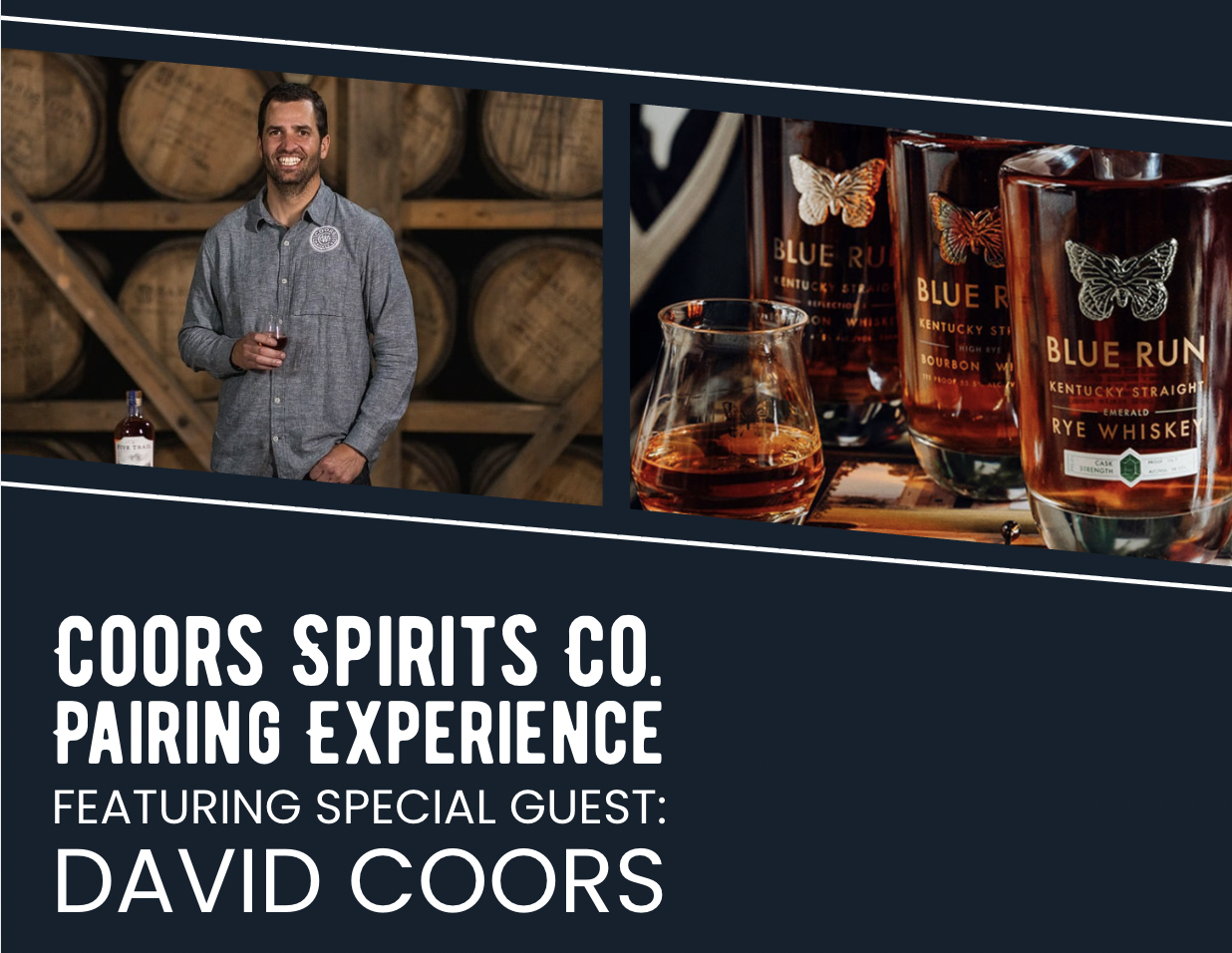 Coors Spirits Co. Whiskey Pairing Experience