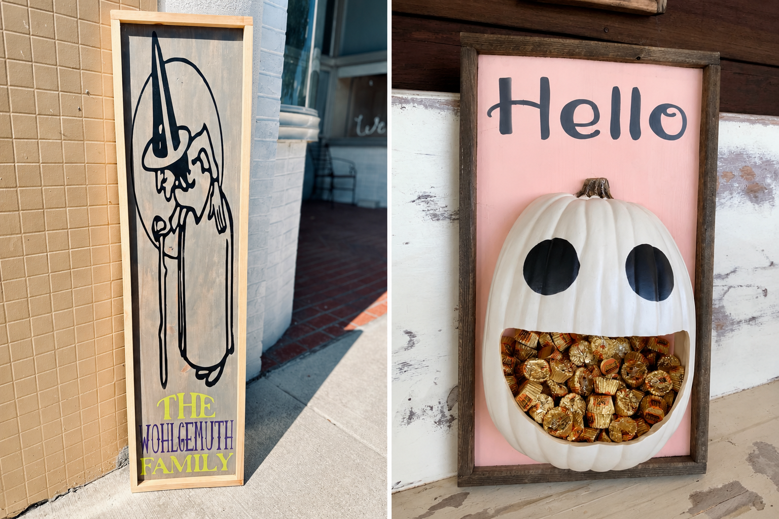 Farmhouse Halloween decor on display.png
