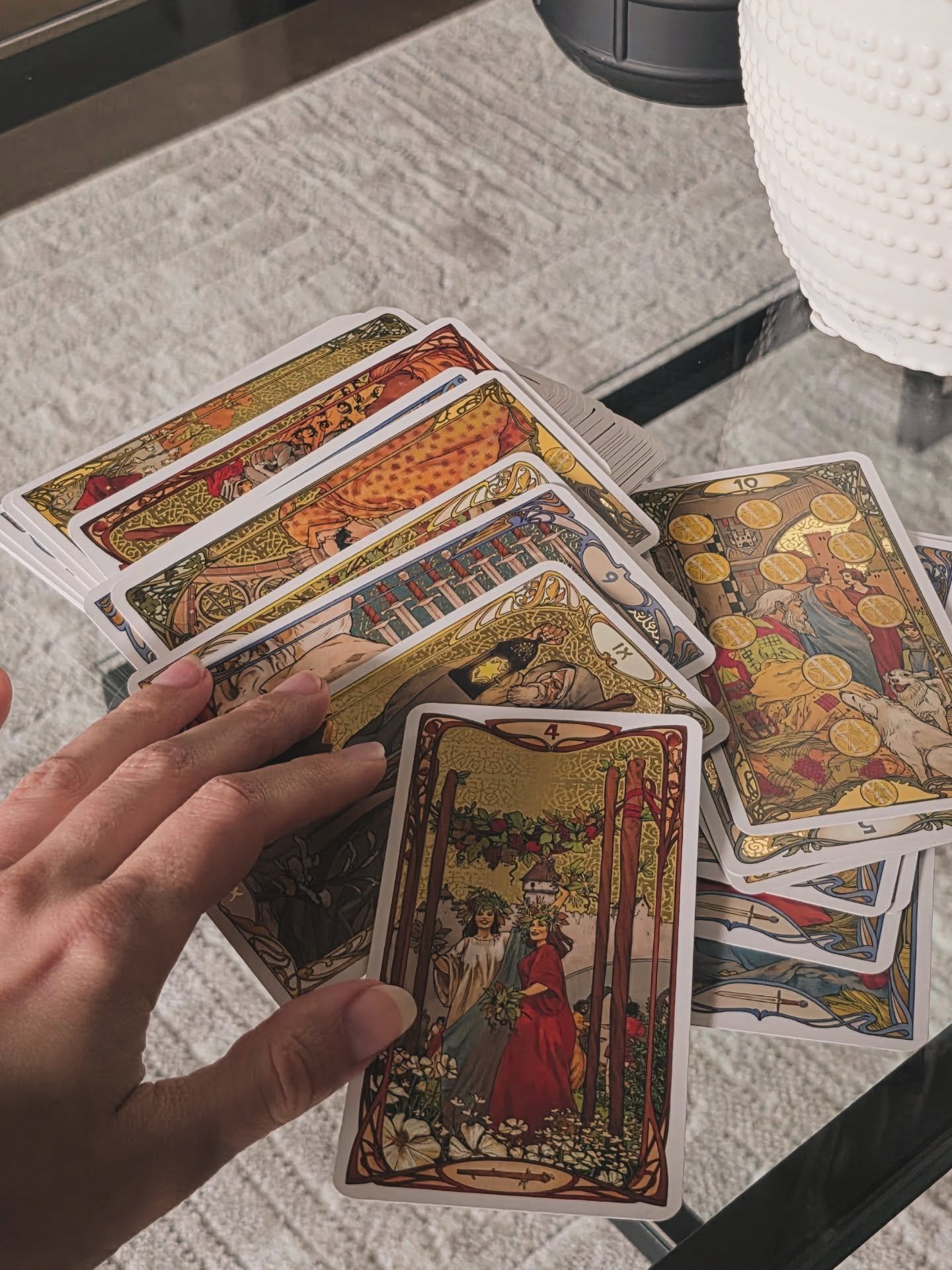 I'm not sure what's in the water or the air right now... but I've talked to SO many people lately with all sorts of intense things happening in their relationships. 

Either positive or challenging.

I've found tarot can provide so much guidance and 