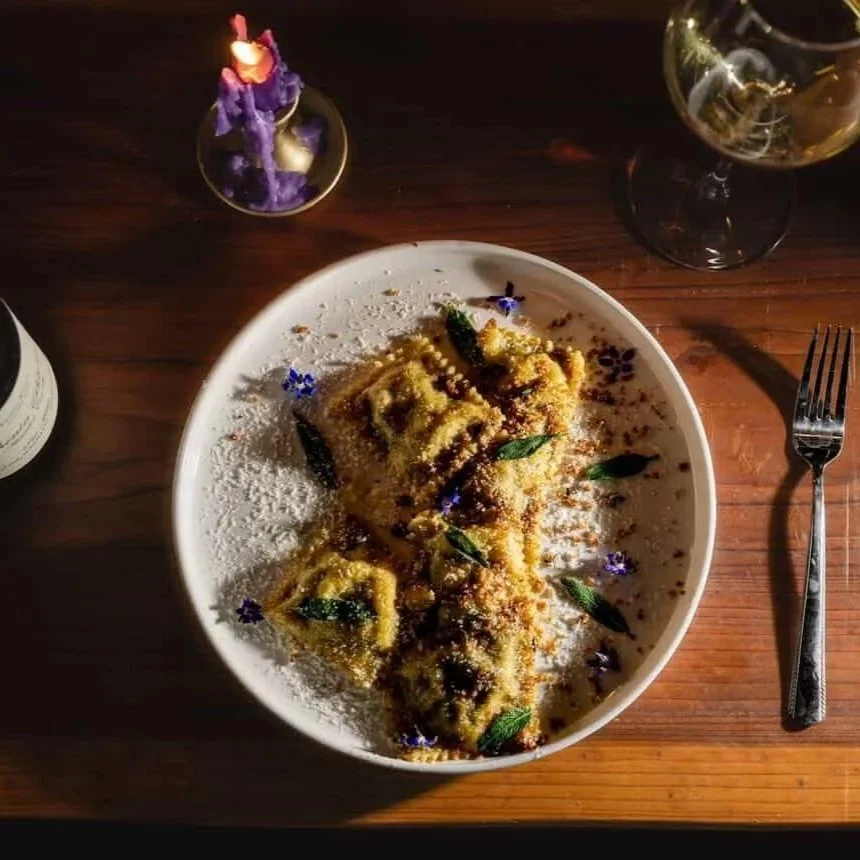 Mushroom Ravioli  📸 @flemingfocal