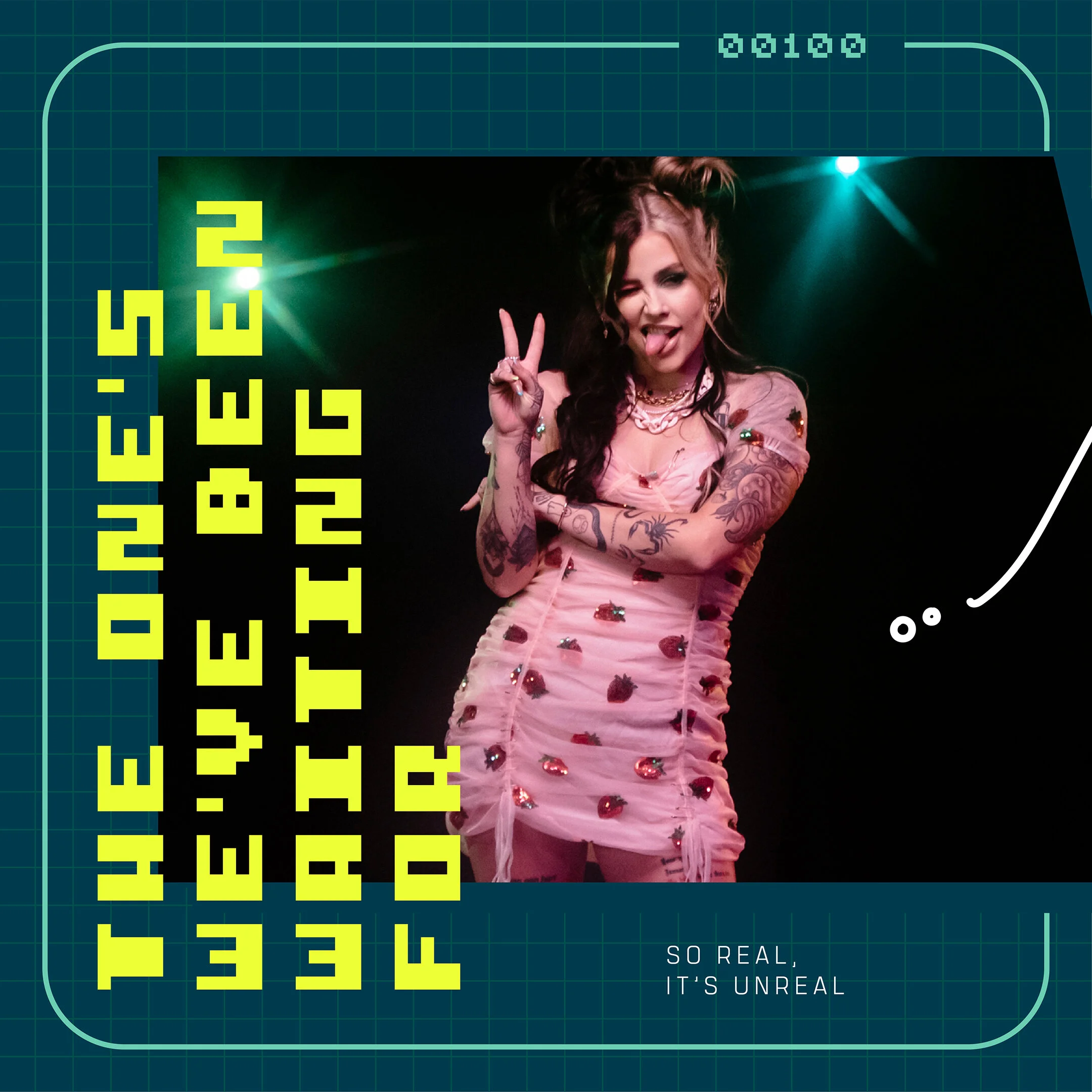 Instagram post that reads "the one's we've been waiting for"