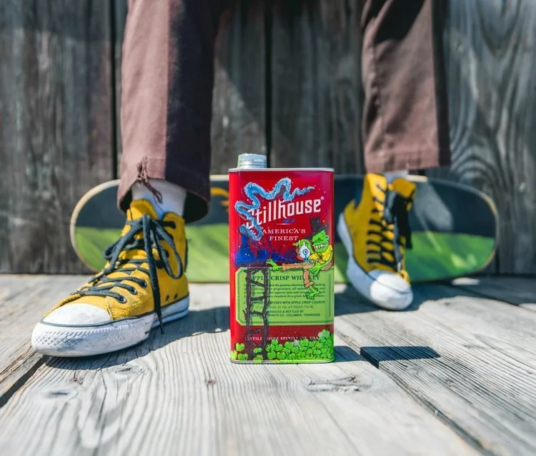 Stillhouse graffiti can