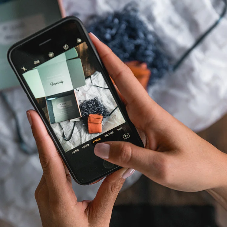 Picture being taken of Surprisily box