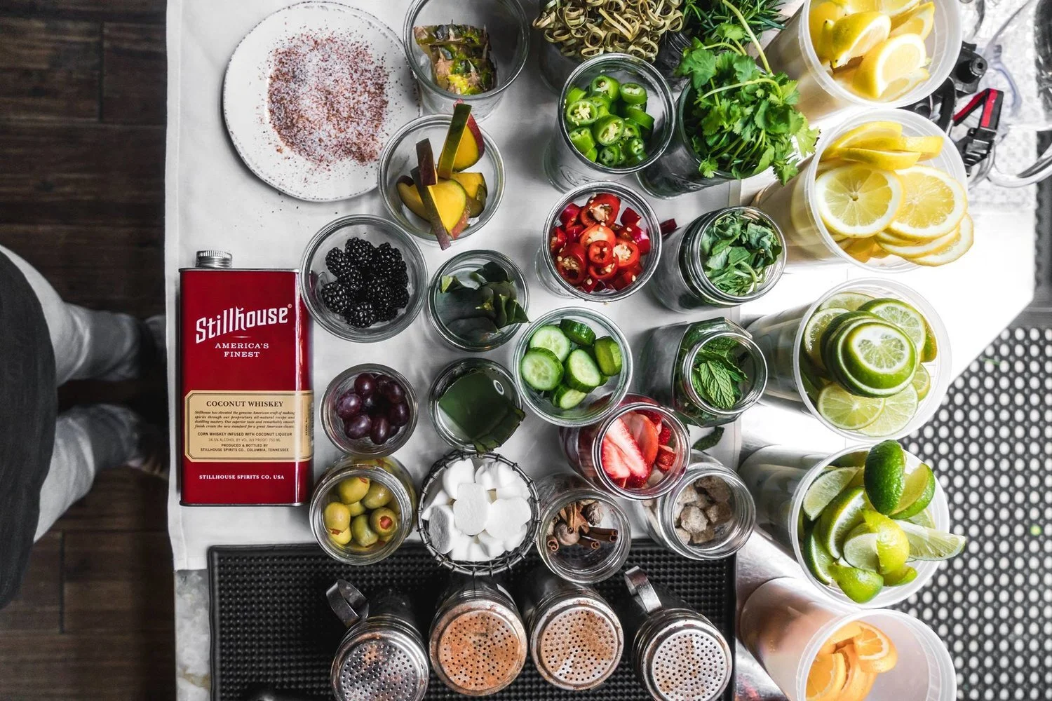 Stillhouse can with food ingredients