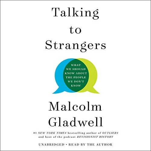 Book cover of "Talking to Strangers" by Malcom Gladwell