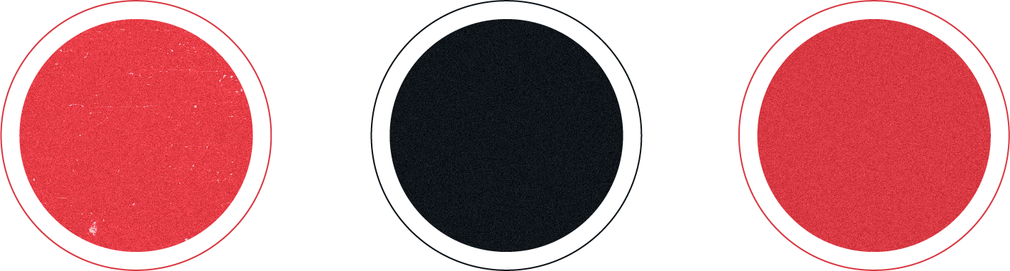 Laaunch textures in red and black