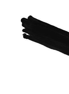 Black makeup texture