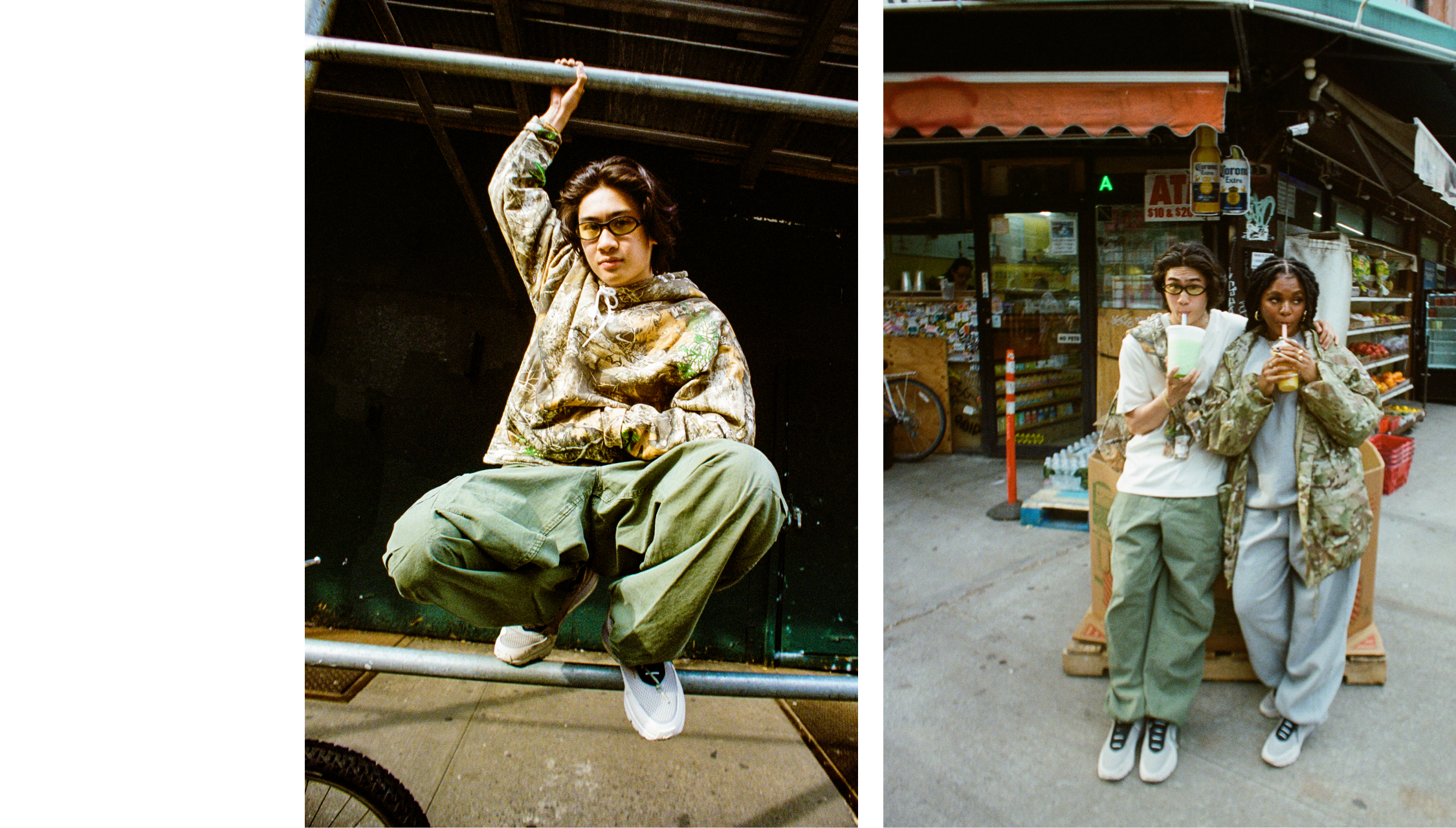 Nike Maxxed out Carousel of Woman and a Man