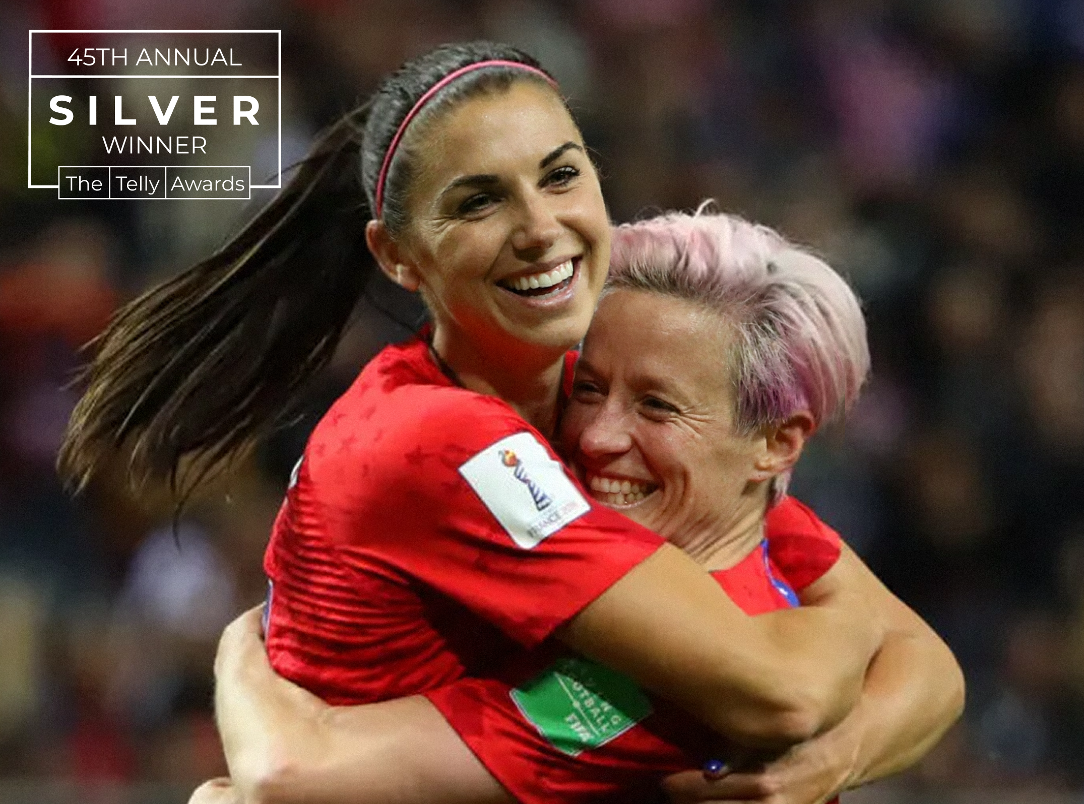 Ona Wins Two Silver Telly Awards for our USWNT World Cup Ad Feat. Natalie Portman