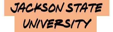 Orange highlight that reads "Jackson University"