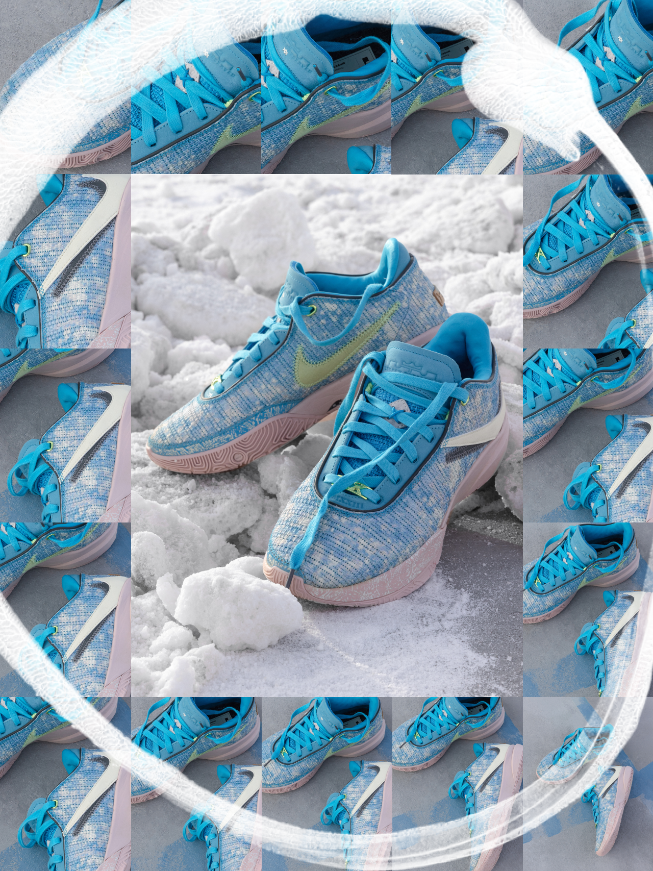 Collage of Zoom Freak shoe