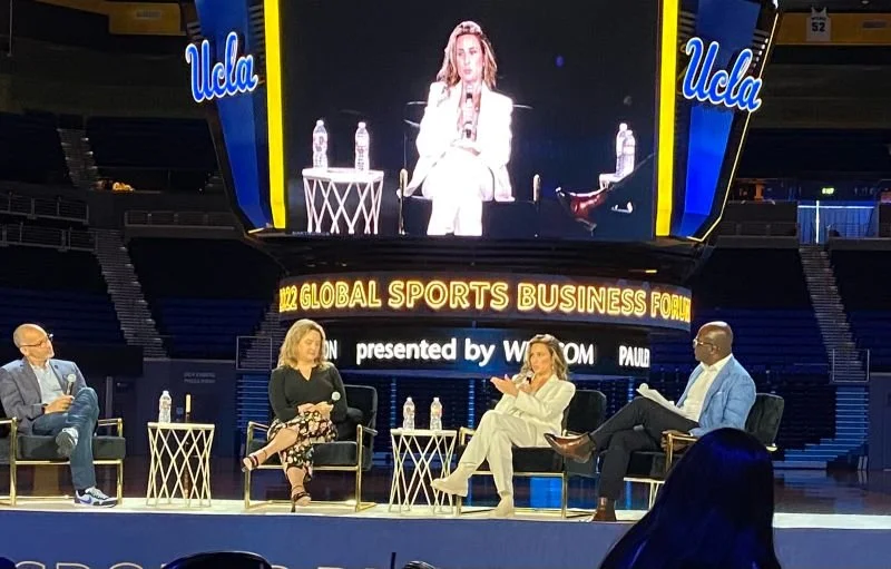 Sanja Komljenovic at ULCA talking about women sports
