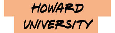 Orange highlight that reads "Howard University"